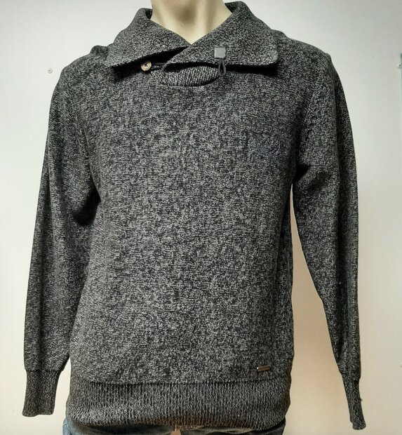 Schipperstrui Heren Antraciet, Maat M