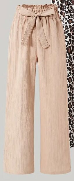 Zomerbroek Meisjes Beige