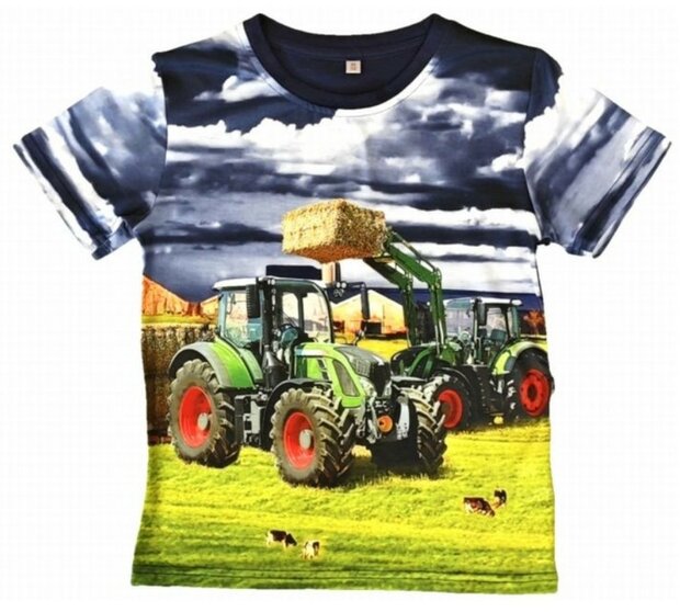 Trekker Tshirt FENDT Donkerblauw