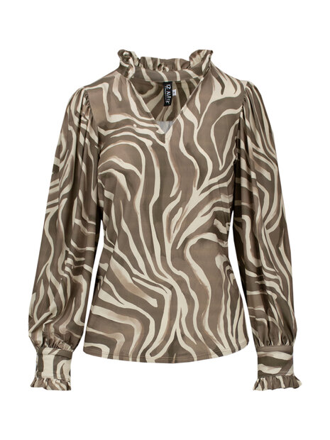 IZ NAIZ Blouse ZEBRA