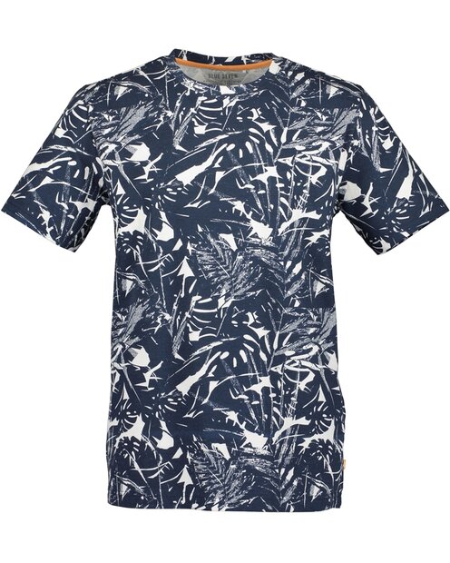 BLUE SEVEN Tshirt Heren Donkerblauw