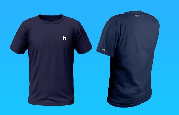 BRAMS PARIS TShirt Donkerblauw