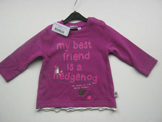 Blue Seven Sweater Baby Meisjes Paars Maat 74