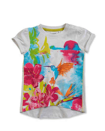 Blue Seven T-Shirt Baby Wit 14