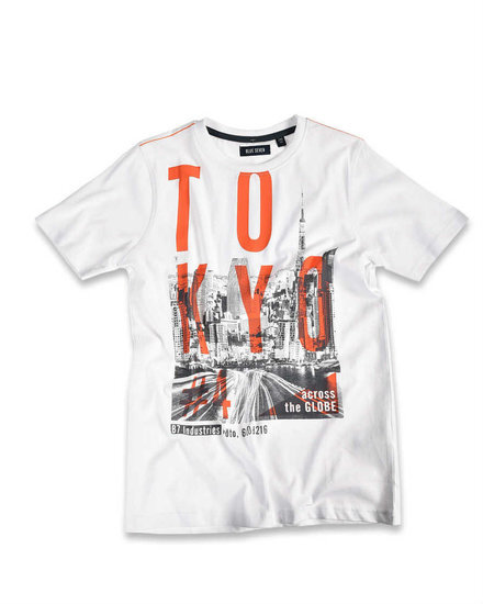 Blue Seven T-Shirt Jongens Wit 