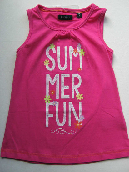 Blue Seven T-Shirt Meisjes Pink, maat 98