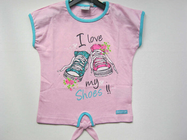 Blue Seven T-Shirt Meisjes Roze 