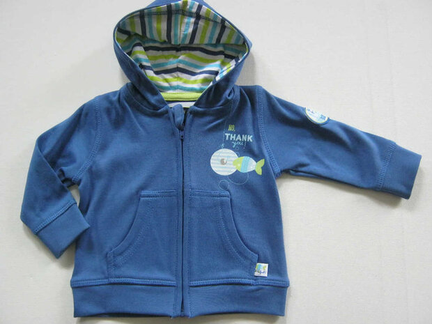 Blue Seven Vest Baby Jongens Blauw Maat 56