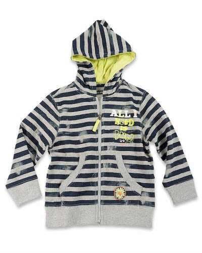 Blue Seven Vest Jongens Grijs