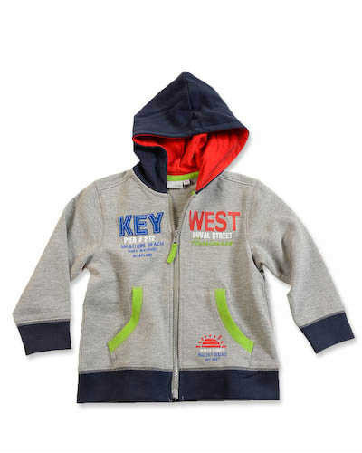 Blue Seven Vest Jongens Grijs Maat 98