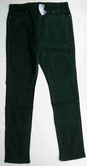 Gekleurde Skinny AQ19 Mosgroen, maat 42
