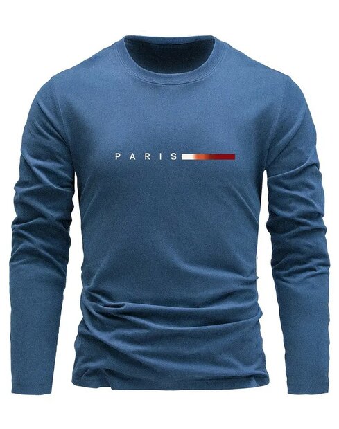 Longsleeve Paris Petrol