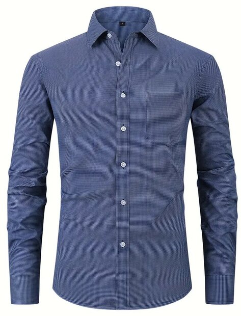 Overhemd / blouse Heren Blauw