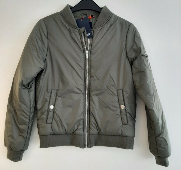 Blue Seven Bomerjack / Winterjas Legergroen