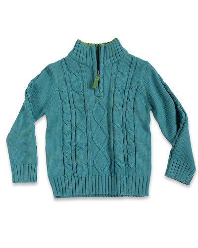 Blue Seven Pullover Jongens Petrol Maat 98