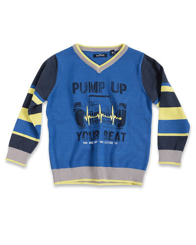 Blue Seven Pullover Jongens Blauw Maat 98