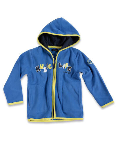 Blue Seven Fleece Vest Jongens Blauw Maat 98