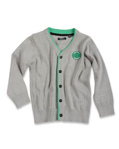 Blue Seven Vest Jongens Grijs Maat 98