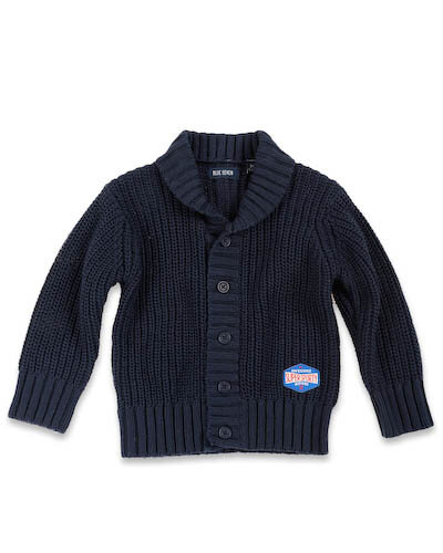 Blue Seven Vest Jongens Donkerblauw Maat 74