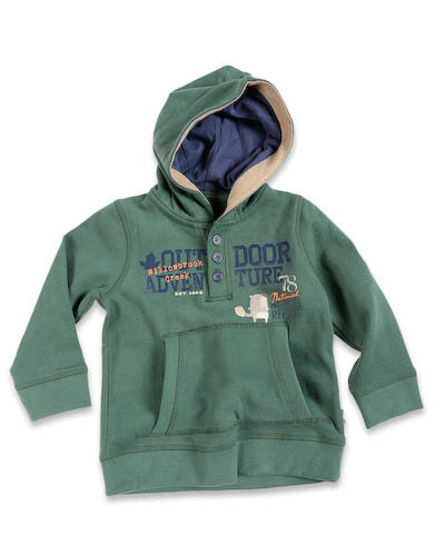 Blue Seven Sweater Jongens Groen Maat 74