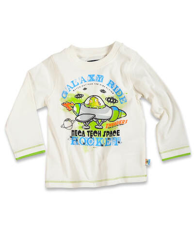 Blue Seven Shirt Jongens Gebroken Wit Maat 74