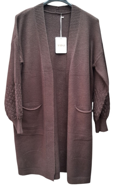 Lang Vest DONKERBRUIN