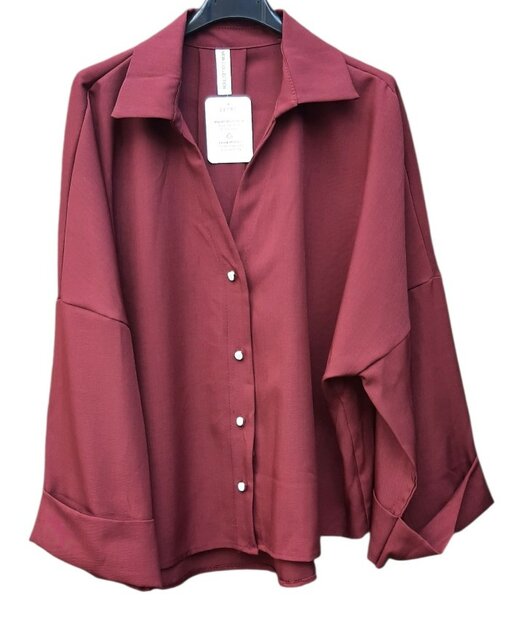 Vest of Jasje Donkerrood, maat One Size