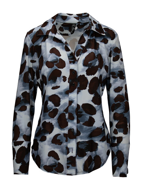 Iz Naiz Blouse Stone Blue