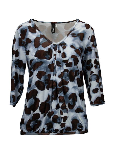 IZ NAIZ SHIRT Dames Stone Blue