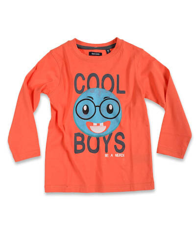 Blue Seven Shirt Jongens Oranje