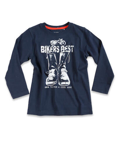 Blue Seven Shirt Jongens Donkerblauw