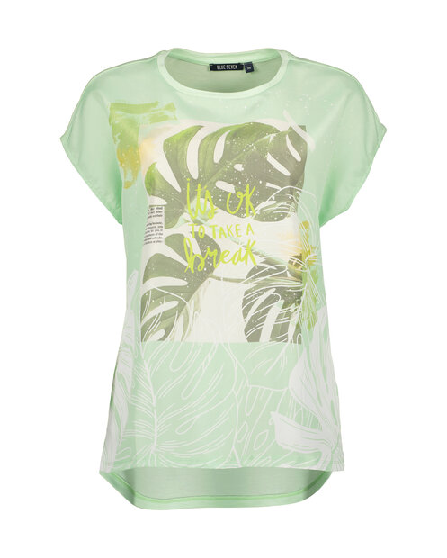 BLUE SEVEN Tshirt Dames Groen 