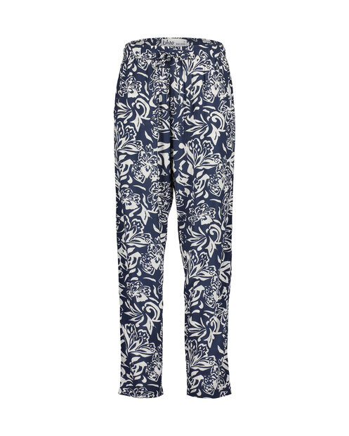 BLUE SEVEN dames broek DONKERBLAUW