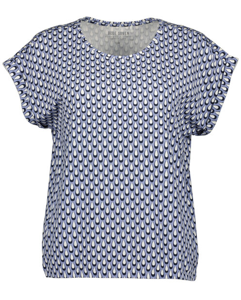 BLUE SEVEN Blouse / Top DONKERBLAUW