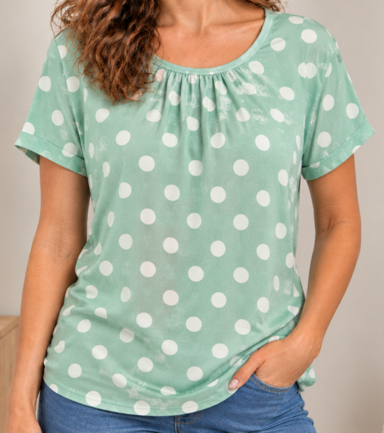 Blouse Dames Mint, maat M