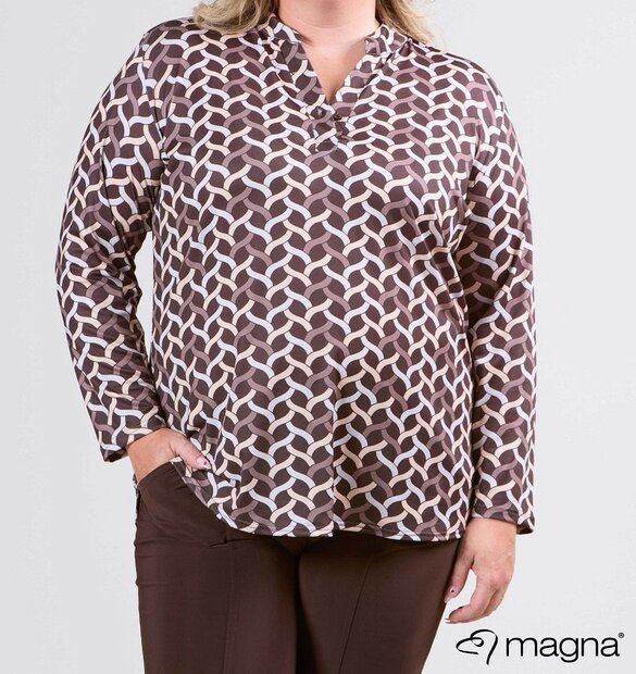 MAGNA Longsleeve / top, maat 52/54