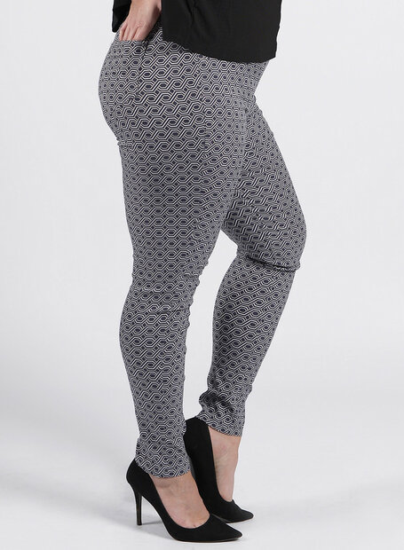 MAGNA Broek Grijs, met print