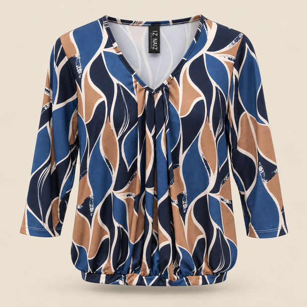 IZ NAIZ SHIRT Dames Blauw