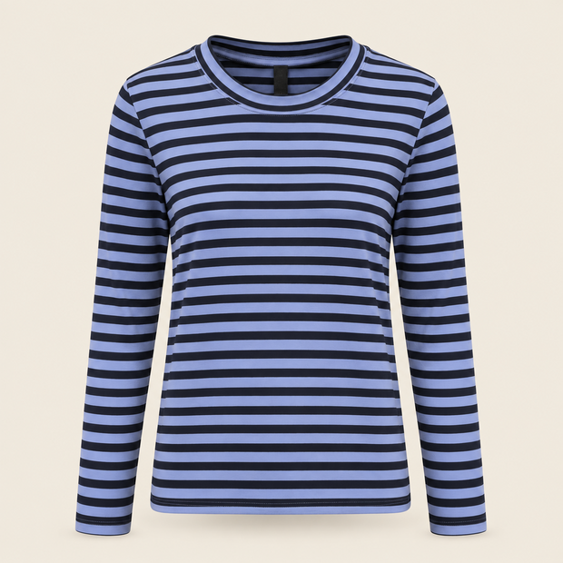 Iz Naiz Shirt Stripe Blauw