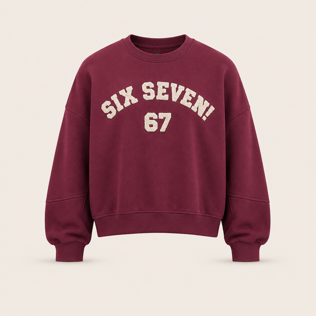 Sweater Iz Naiz 67 Donkerrood, One Size