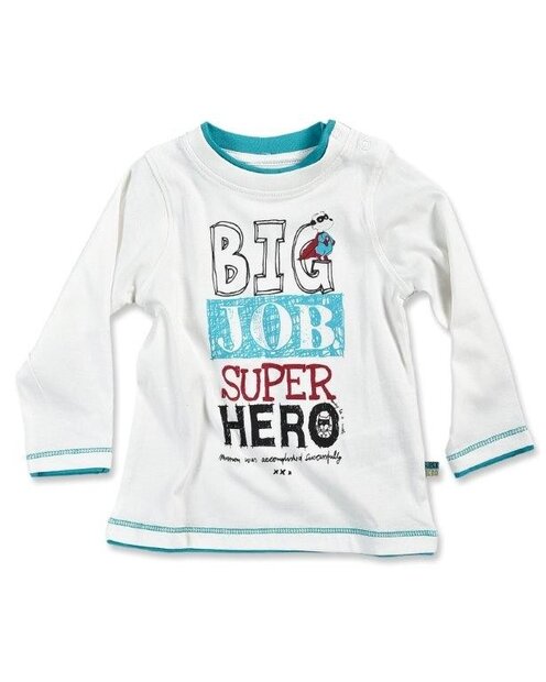 Blue Seven Shirt Jongens Offwhite Maat 74