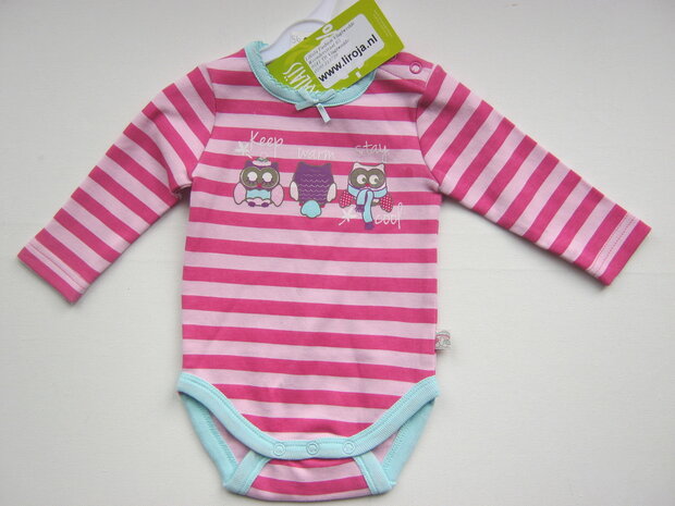 Blue Seven Babyromper Pink / Roze, maat 56