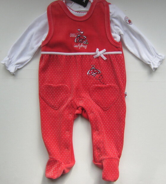 Blue Seven 2 delig Baby Pakje Meisjes Rood, maat 56