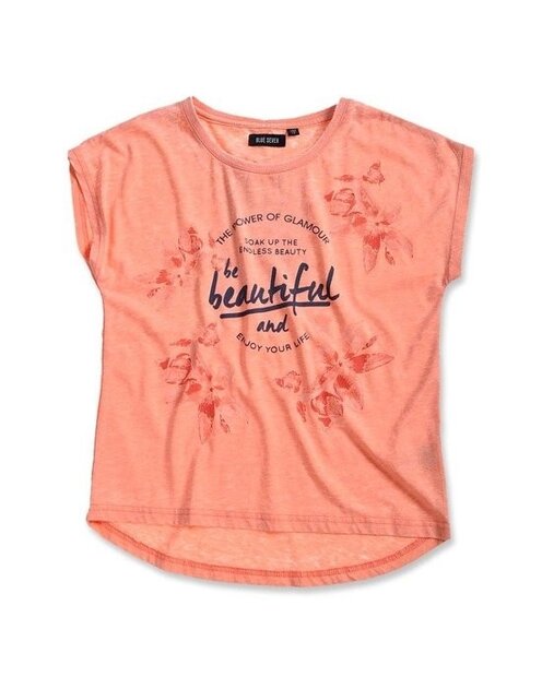 Blue Seven TShirt Meisjes Zalm