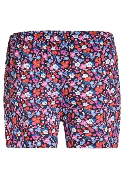 Blue Seven Short Bloemen Meisjes Blauw