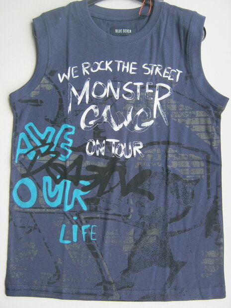 Blue Seven Hemd Jongens Donkerblauw