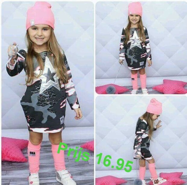 EMA Army Jurk Maat 110