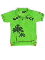 Blue Seven Polo T-Shirt Jongens Groen 