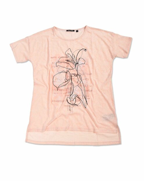 Blue Seven Tshirt Dames Roze