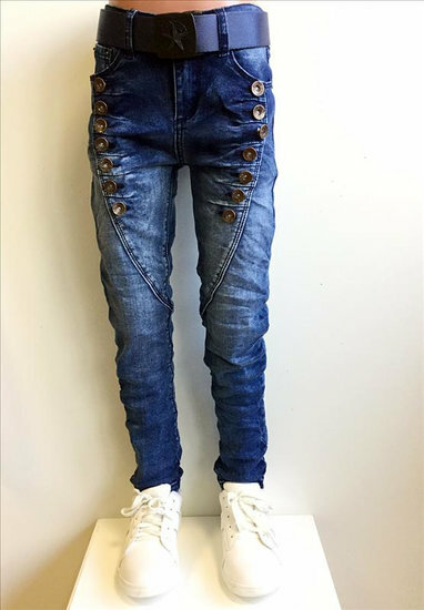 Squared &amp; Cubed Knopen Jeans Meisjes